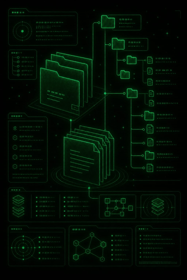 Technical Zink Docs interface illustration